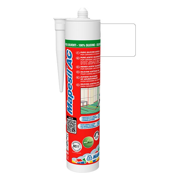 Mapei Mapesil Silicone AC #100 White
