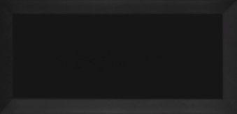 Brick Bevel Black 100x200