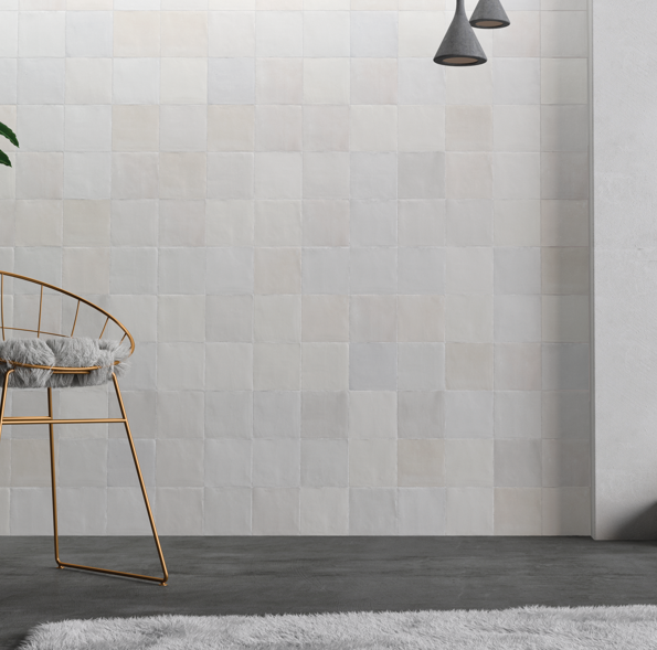 Zellige White Matt 125x125