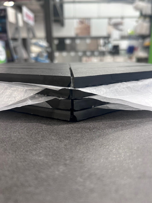 Vantablack Slate Chevron Mosaic